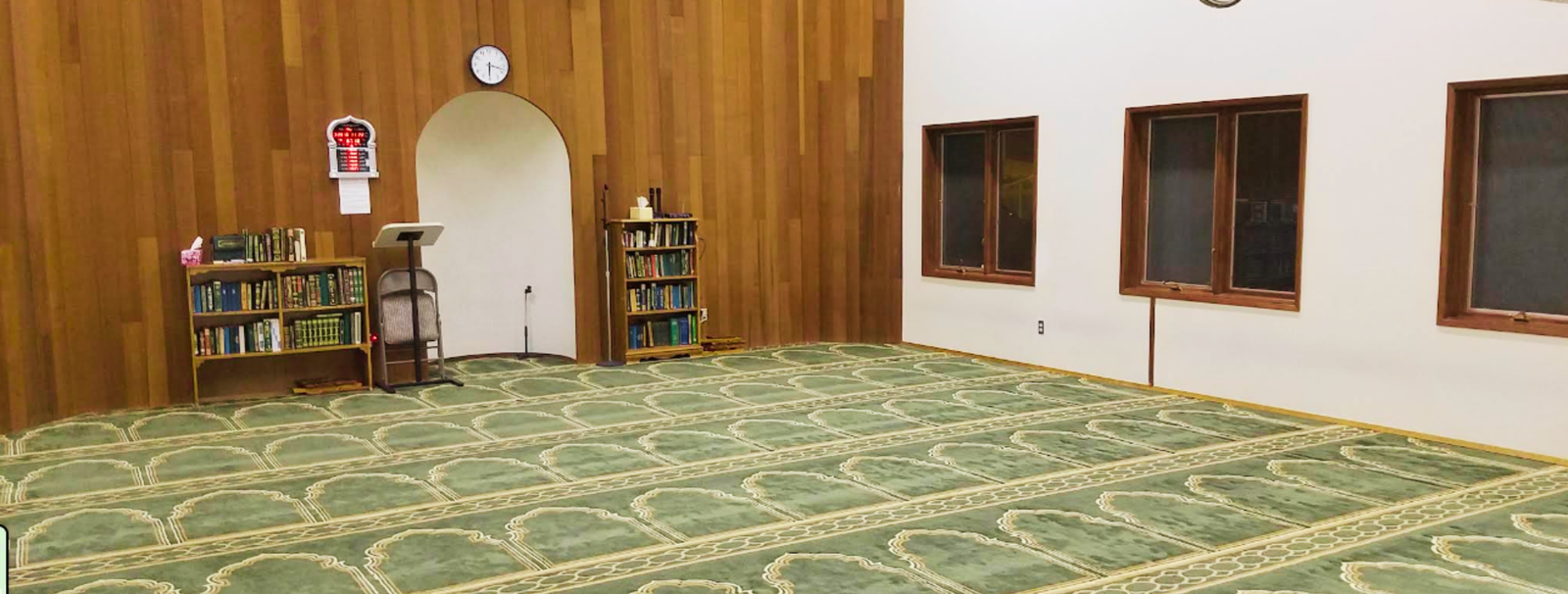 Exterior view of Pullman Islamic Center Pullman building